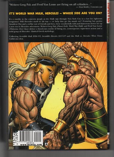 The Incredible Hercules 1st Print Hardback Near Mint 2009 Marvel