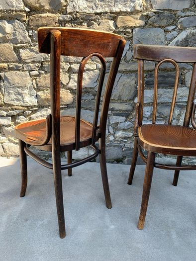 Pair of Thonet Bentwood Dining Chairs.
