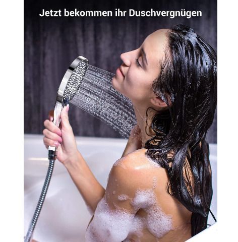 Water Saving Shower Head 7.5l/min - Yeaupe High Pressure Shower Head With 3 Types Of Jets