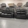 3+2 Bromley Gretal Leather Sofa Image 2