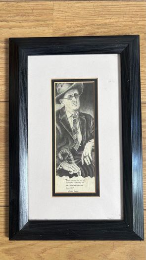 2 x Joyce and Yeats pictures