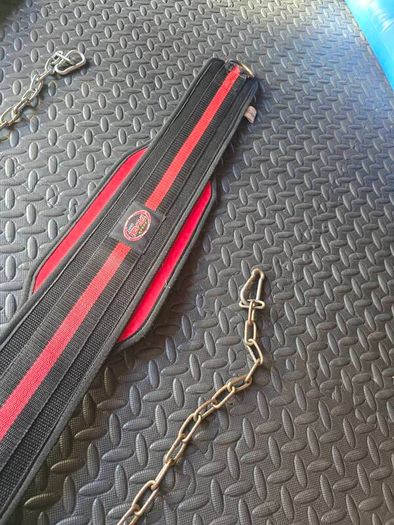 Heavy Duty Weighted Dip Belts with Chains