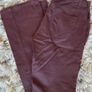 Burgundy jeans Image 2