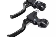 1 Pair 22mm Aluminum Durable Bike Handlebar Brake Handle Levers Bicycle Handlebar Handles Handbrake Cycling Accessories