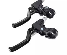 1 Pair 22mm Aluminum Durable Bike Handlebar Brake Handle Levers Bicycle Handlebar Handles Handbrake Cycling Accessories