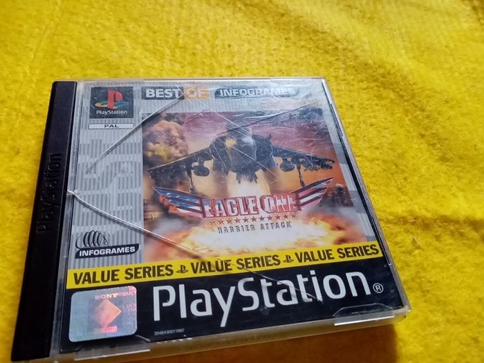 Eagle one Harrier attack PlayStation1 Ps1 PlayStation 2 ps2 games Original