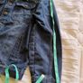 Denim cotton jacket in very good condition see last three photos for exact measurements FREE STANDARD POSTAGE INCLUDED Image 6