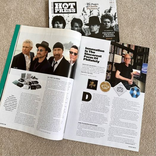 U2 Hot Press Magazines