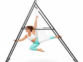 Aerial Yoga Frame Swing Stand with 6m Hammock