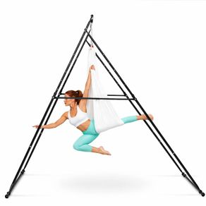 Aerial Yoga Frame Swing Stand with 6m Hammock