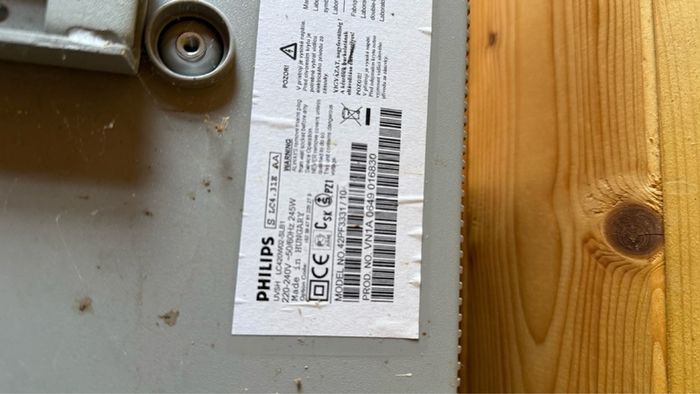 Phillips 42 inch LCD TV.