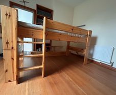 Mid sleeper Scandinavian Pine- Bunk bead, High Single Bed