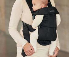 Baby bjorn baby carrier mini woven black