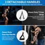 _DIY Pulley Cable Machine Attachment System, Fitness Cable Pulley System Home Gym Equipment Workout Accessories for Lat Pull Downs, Tricep Extensions, Tricep Pull Downs Image 3