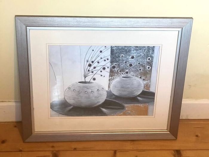 Set of Two Picture Frames / Wall Art