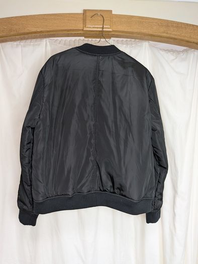 B.You Black Floral Embroidered Bomber Jacket Size 16