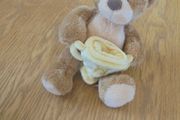 Cuddly "Gant" Brown Bear with Gold Star Winning Cup for Sale