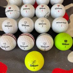17 Wilson Premium Golf Balls