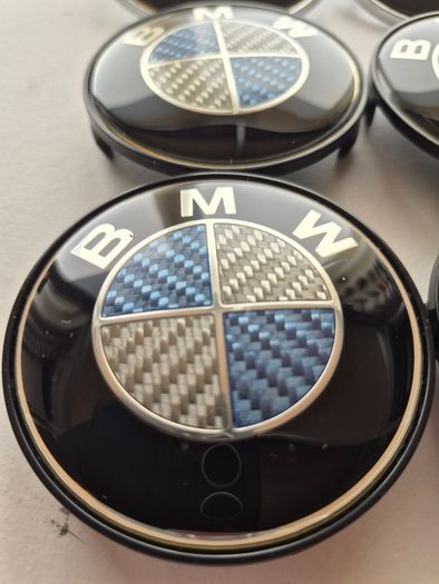 Set of BMW caps/badges (E Series) FREE POST