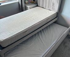 Single bed with trundle