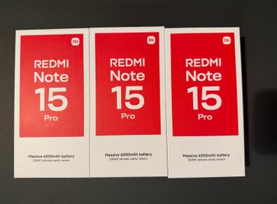 Redmi Note 15 pro 8/256GB Brand New Sealed 2 years Warranty RECEIPT