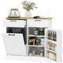 Farmhouse Sideboard with Tilt-Out Bin Image 4