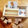 Wooden Educational Toy Letters Image 2