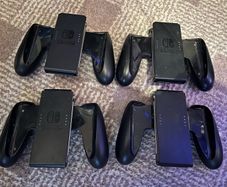 Nintendo switch joycon grips price for all, free post.