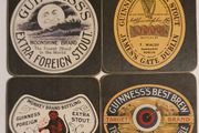 Guinness Coasters Cork Backed