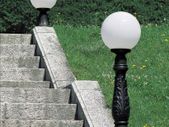 Globe Post Light 1 Meter High IP55