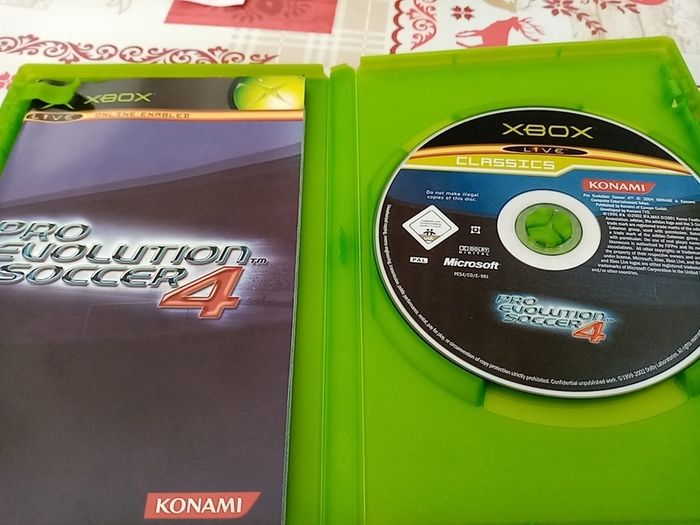 Pro Evolution Soccer 4 - Xbox Games - Original