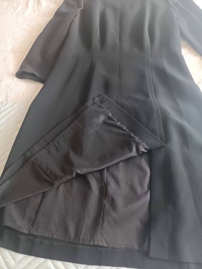 Vintage Black Dress with signature hardware.