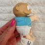 Burger King 1998 Rugrats Tommy Pickles Hugging clip on Plush approx. 4" Used Please see photos Image 4