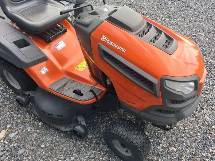 Husqvarna tc142 ride on mowerjust serviced in imaculate condition