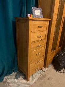 Tall boy drawer unit