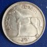 Ireland 1940 Half Crown Silver Coin Image 2