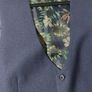 Kenton luxury tailoring 3 piece wedding suit in navy Image 10