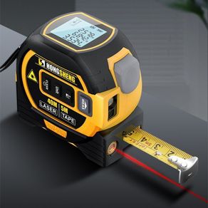 Intelligent Smart 3In1 Laser Tape Measure Laser Rangefinder High-precision Digital Laser Tape Range Finder Measuring Instrument Level