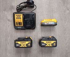 DeWalt Batteries and Charger (New)