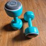 Pair of 4kg dumbbells Image 2