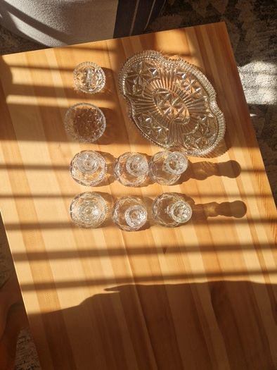 set of crystals