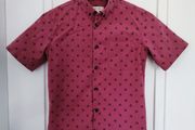 River island short sleeve skull print shirt