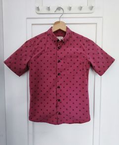 River island short sleeve skull print shirt