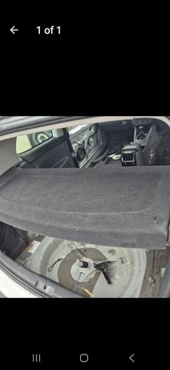 vw golf parcel shelf