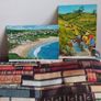 Old postcard album with 80 cards from 1914 to 1955,plus 10 miniature photos of New York,5 old John Hinde,postcards,3 old Iraqui postcards Image 6