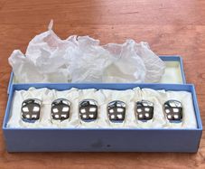 Boxed Set of 6 Newbridge Napkin Rings