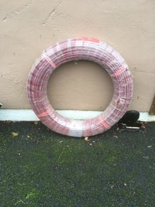 Underfloor heating pipe
