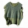 Designer Distressed Knit Vest Image 4