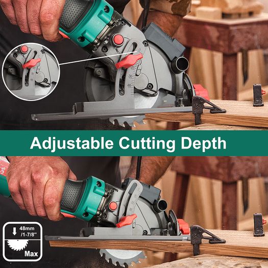 BRAND NEW 750W Laser Guide Electric Circular Saw, 3500RPM