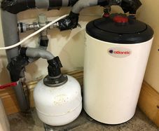 Atlantic hot water cylinder, working, collection only